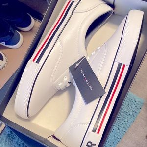 White sneakers